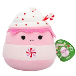 Squishmallows Ethel piparminttu Latte -pehmolelu 19cm - Christmas edition