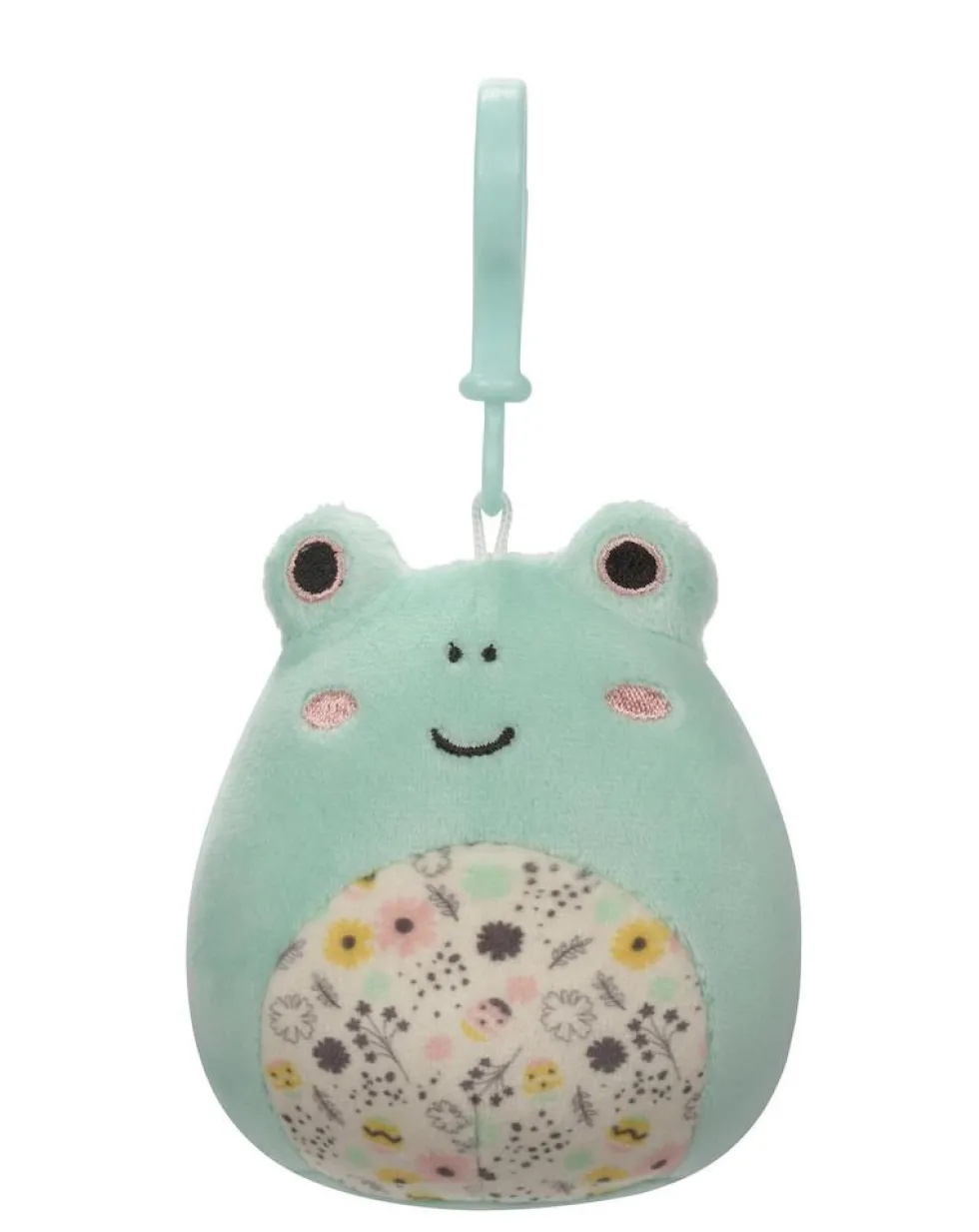 Squishmallows Fritz sammakko Clip on maskotti - 9cm