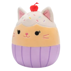 Squishmallows Miriam Kissa vanilja supcake pehmolelu 20cm
