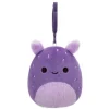 Squishmallows Oha Sea Bunny Clip on maskotti - 9cm
