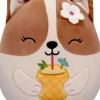 Squishmallows Regina Corgi koira -pehmolelu 19cm