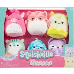 Squishville Cute and Colourful Squad hahmot 6kpl