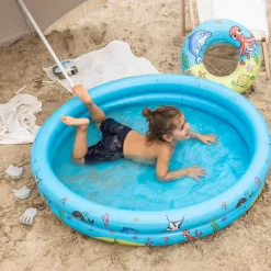 Swim Essentials puhallettava lasten uima-allas 120cm, uimarengas ja pallo