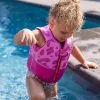 Swim Essentials uimaliivi 2-4v- Pink leopard