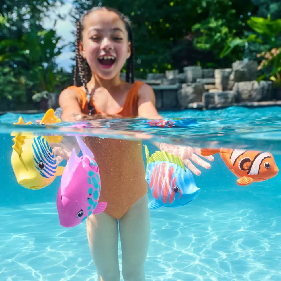 Swimways Rainbow Reef uiva Kala vesilelu - oranssi
