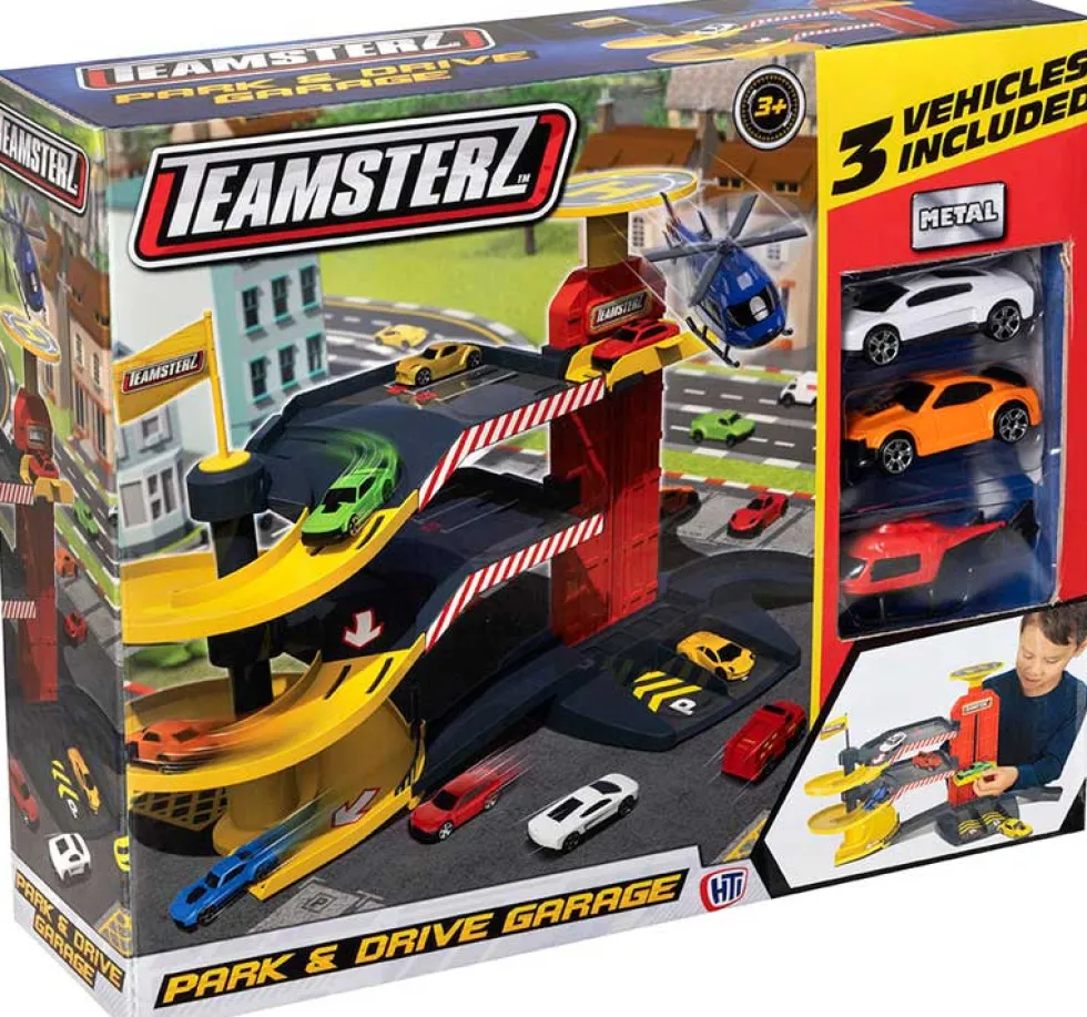 Teamsterz Park & Drive Parkkitalo ja ajoneuvot