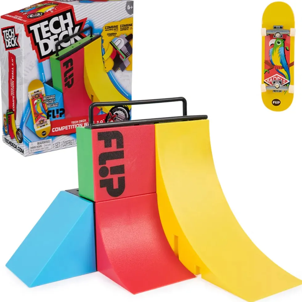 Tech Deck Skate X-Connect Creator Flip Competition Wall sormiskeitti pakkaus