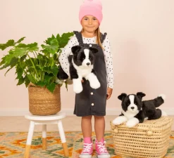 Teddy Hermann Border Collie koira pehmolelu 45cm