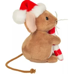 Teddy Hermann joulu Hiiri ja karkkikeppi pehmolelu 11cm