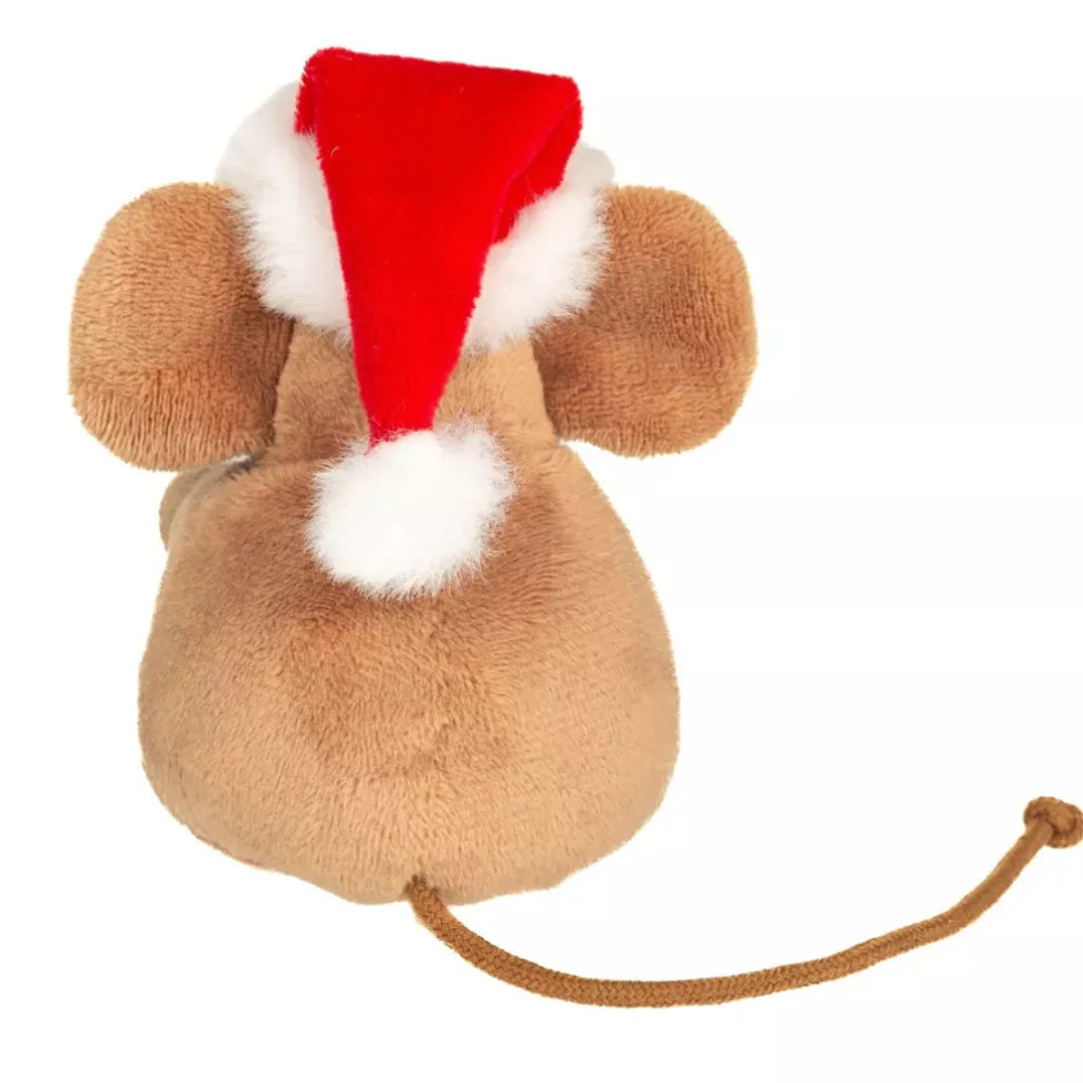 Teddy Hermann joulu Hiiri ja lahjapaketti pehmolelu 11cm