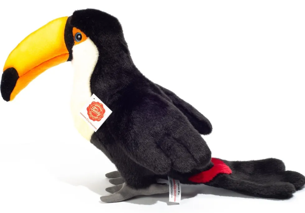 Teddy Hermann Tukaani lintu pehmolelu 25cm