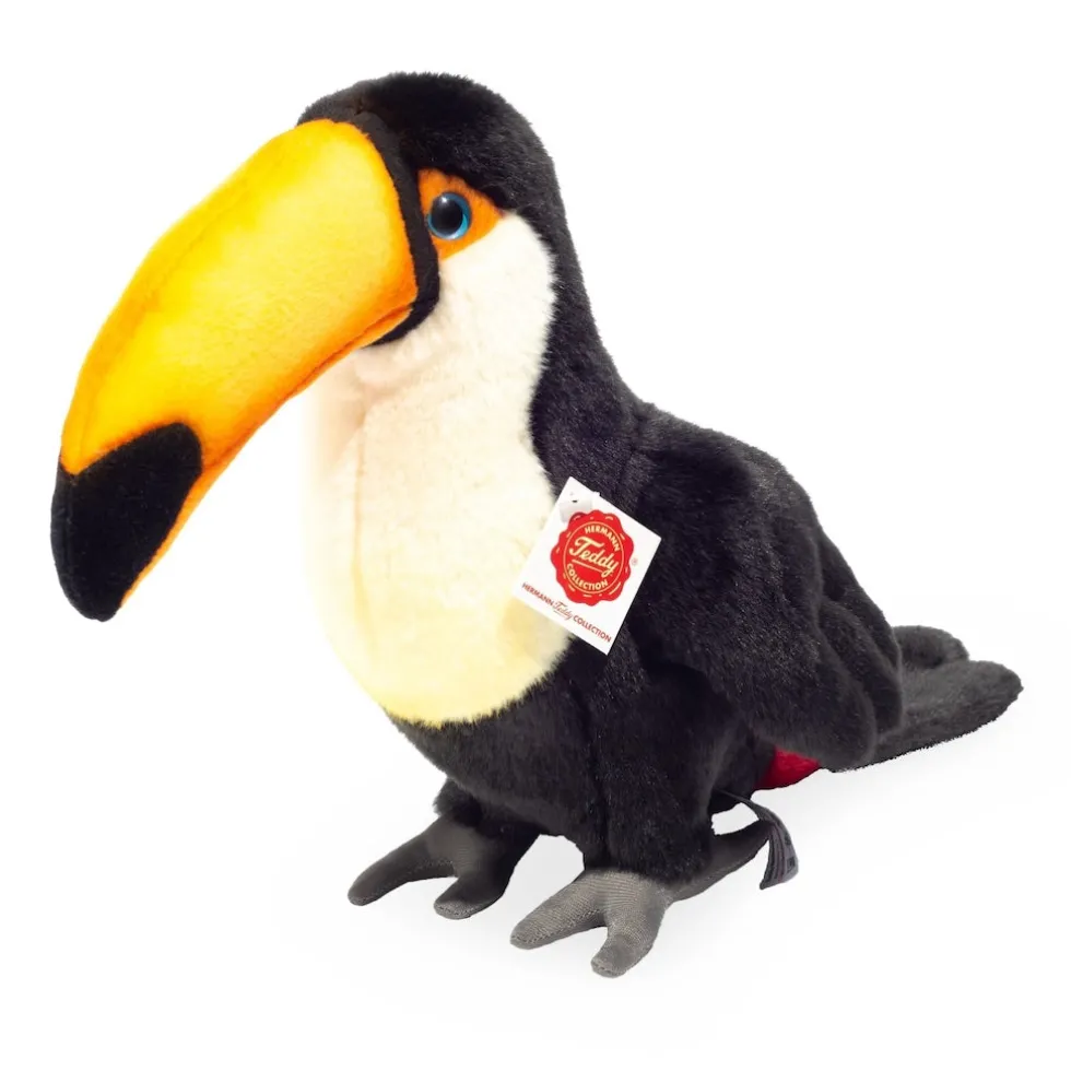 Teddy Hermann Tukaani lintu pehmolelu 25cm