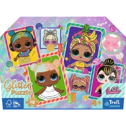 Trefl L.O.L. Surprise! Glitter palapeli 70 palaa