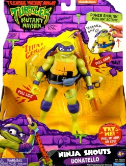 Turtles Ninja Shouts Donatello figuuri äänitoiminnolla