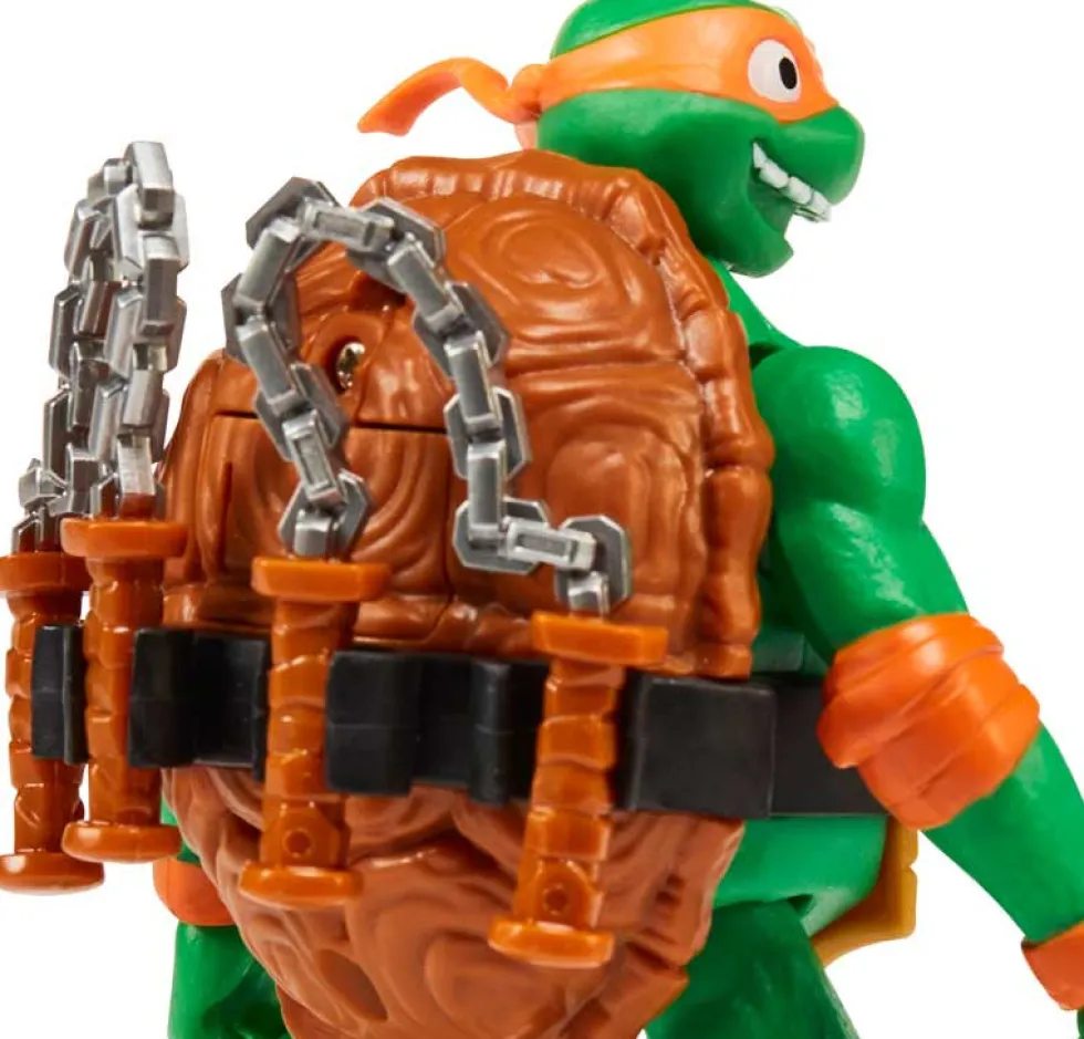 Turtles Ninja Shouts Michelangelo figuuri äänitoiminnolla