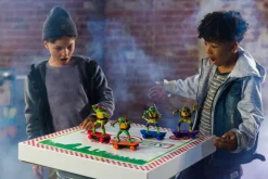 Turtles Sewer Shredders skeittaava Leonardo figuuri