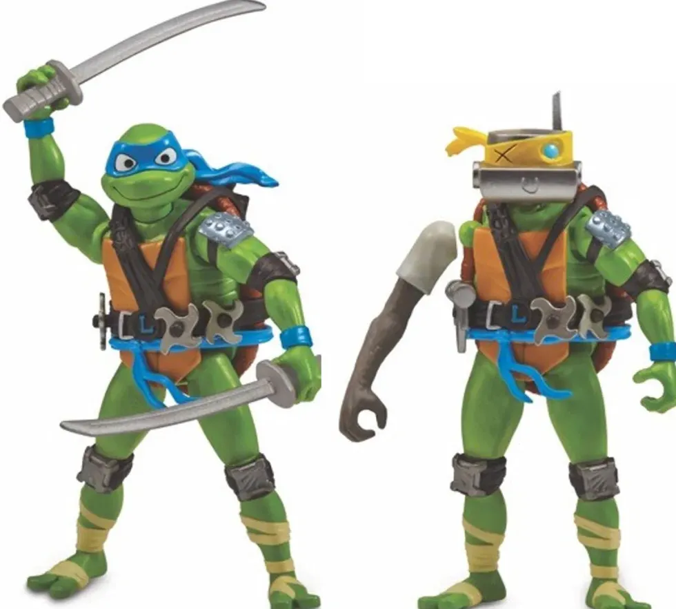 Turtles Tales Of Mutations figuuri ja aseet - Leonardo